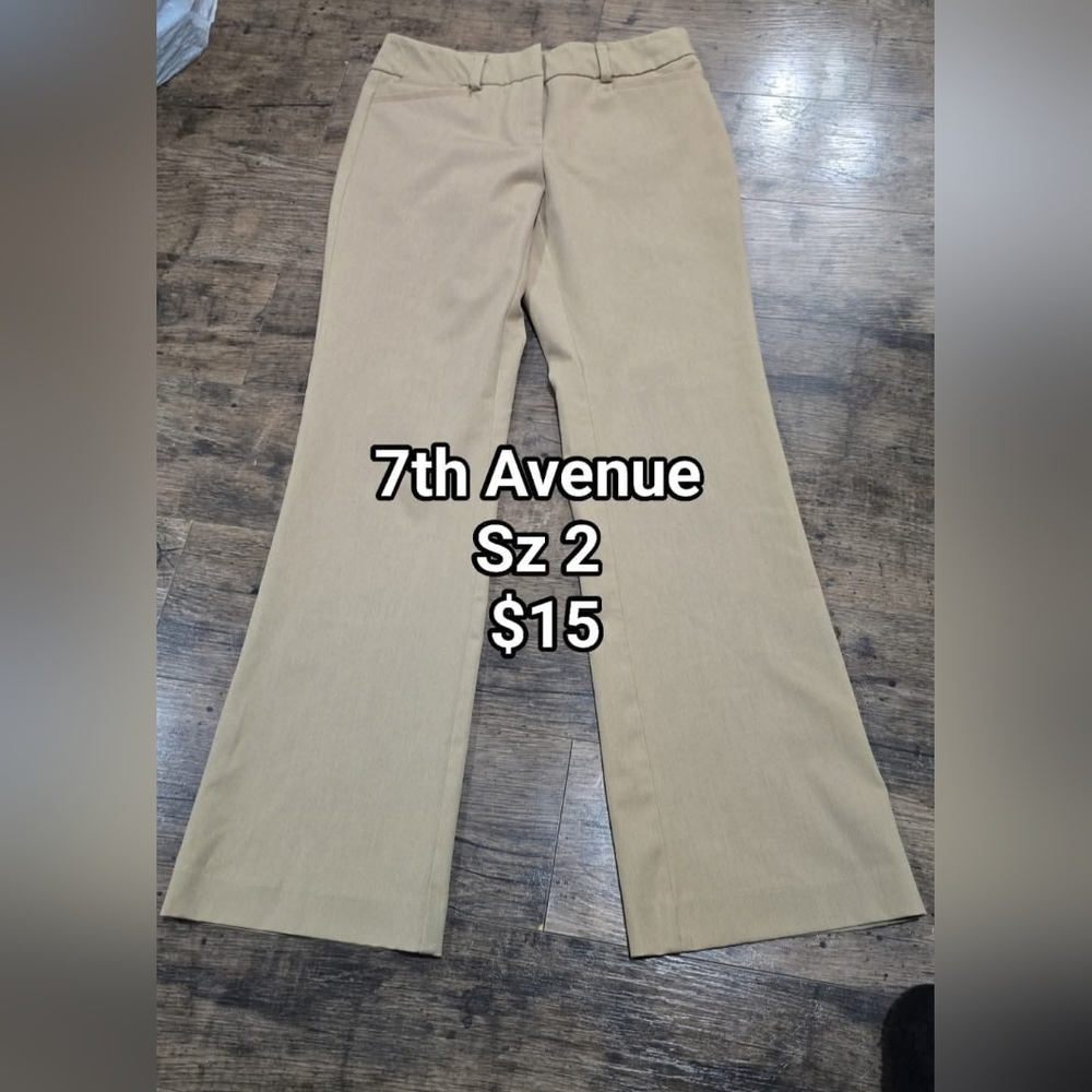 7th Avenue Womens dress pants sz 2